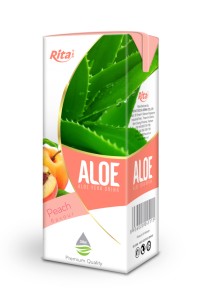 200毫升桃味芦荟